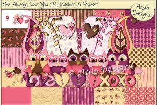 Download Owl Always Love You! CU Graphics Kit - Graphics kit Collection
