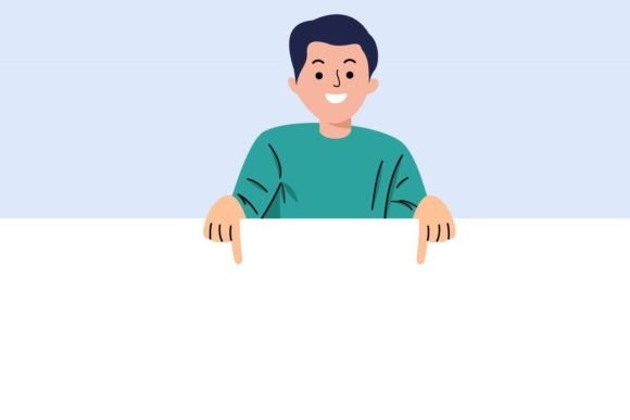 Download Man Showing Copy Space Advertisement - Advertisement Collection