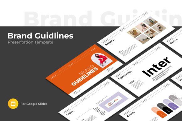 Download Brand Guidelines Google Slides Template - Brand guide Collection